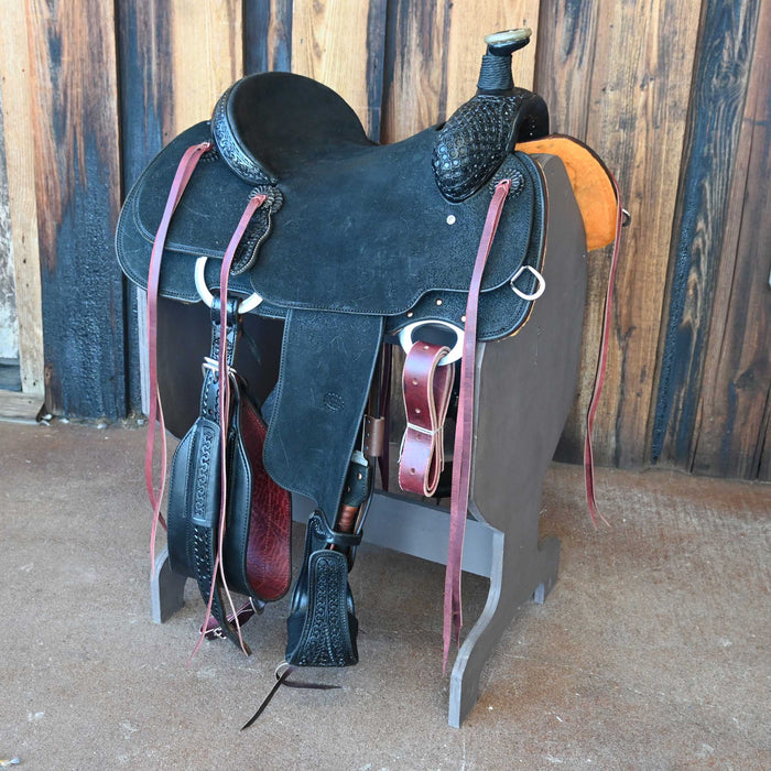 14.5" TESKEY'S TEAM ROPING SADDLE