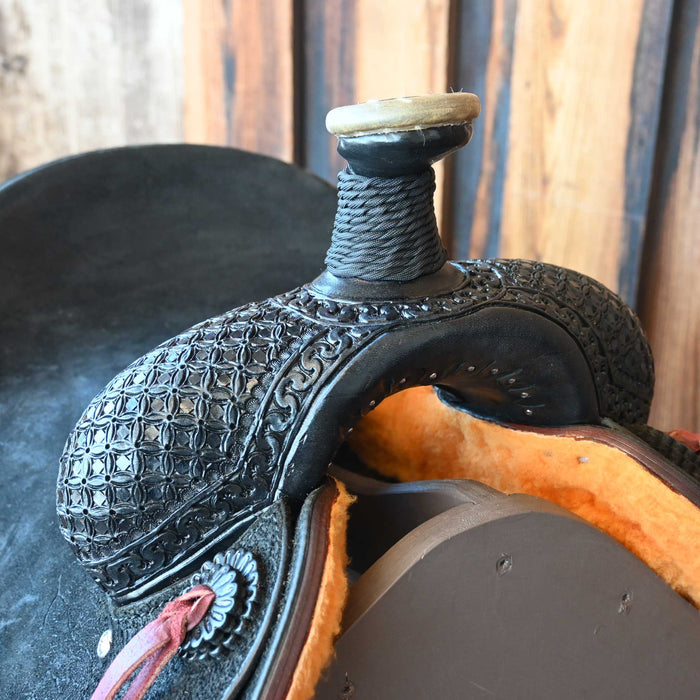 14.5" TESKEY'S TEAM ROPING SADDLE
