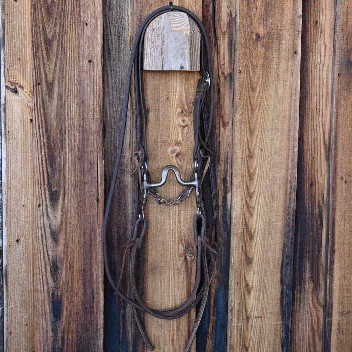 Scott Shields Flat Port Bridle Rig w/Split Ear Headstall