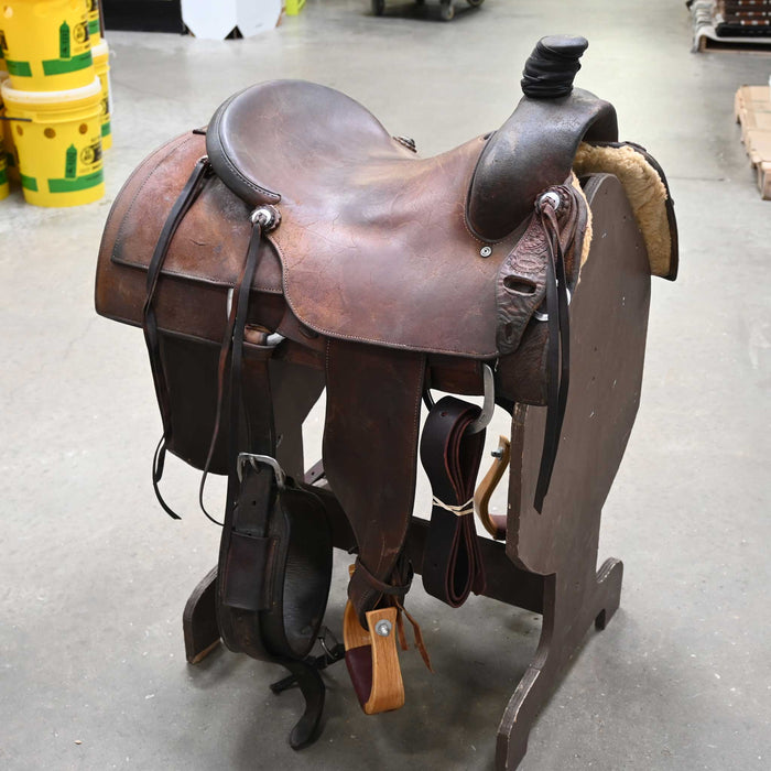 16" USED PAYTON FARRIS RANCH SADDLE