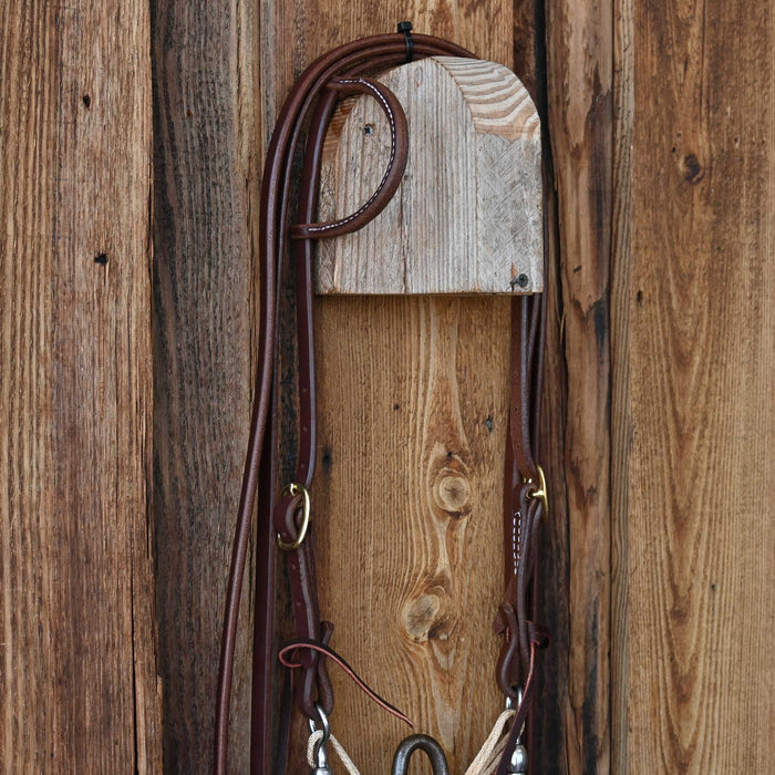 Cow Horse Supply Solid Port Bridle Rig w/All New Leather