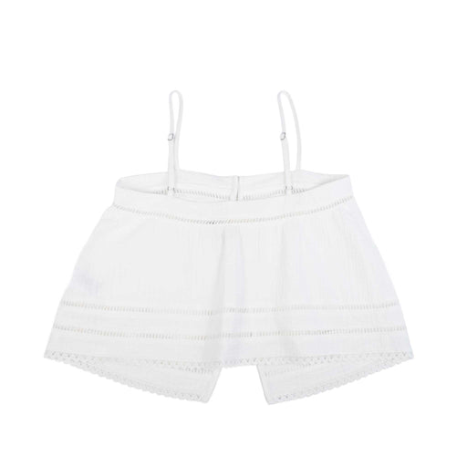 Macy Scallop White Top WOMEN - Clothing - Tops - Sleeveless Rhythm