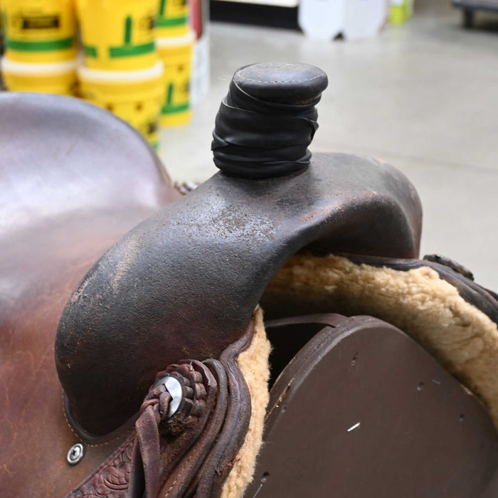 16" USED PAYTON FARRIS RANCH SADDLE