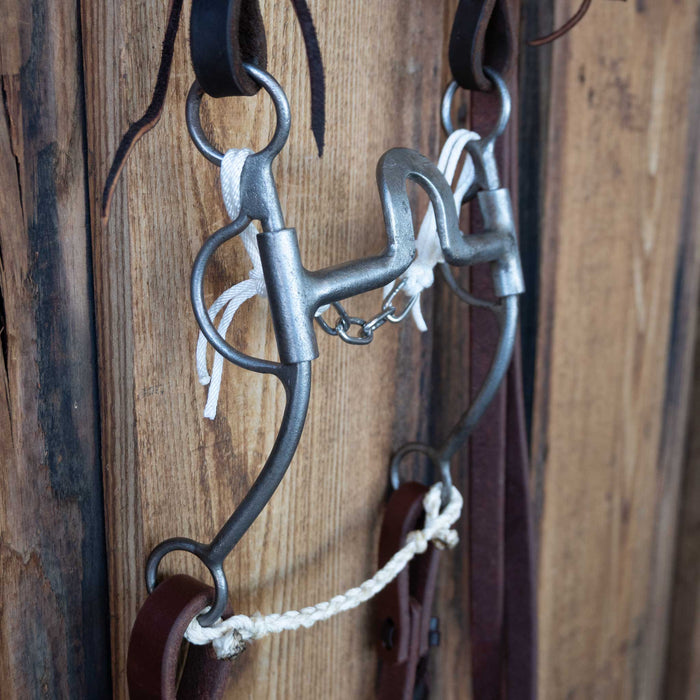Flat Port Bridle Rig w/Split Ear Headstall