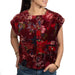 Ivy Jane Floral Velveteen Wine Vest WOMEN - Clothing - Outerwear - Vests Ivy Jane
