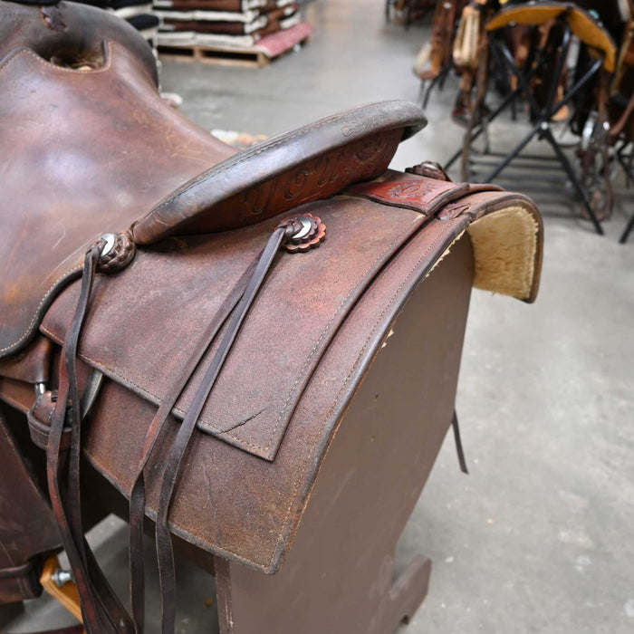 16" USED PAYTON FARRIS RANCH SADDLE