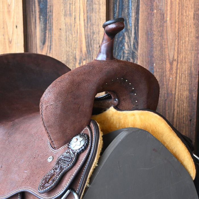 13" TESKEY'S BARREL SADDLE Saddles - New Teskey's Saddlery