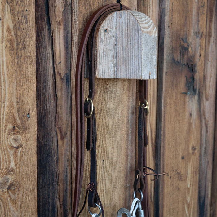 Flat Port Bridle Rig w/Split Ear Headstall