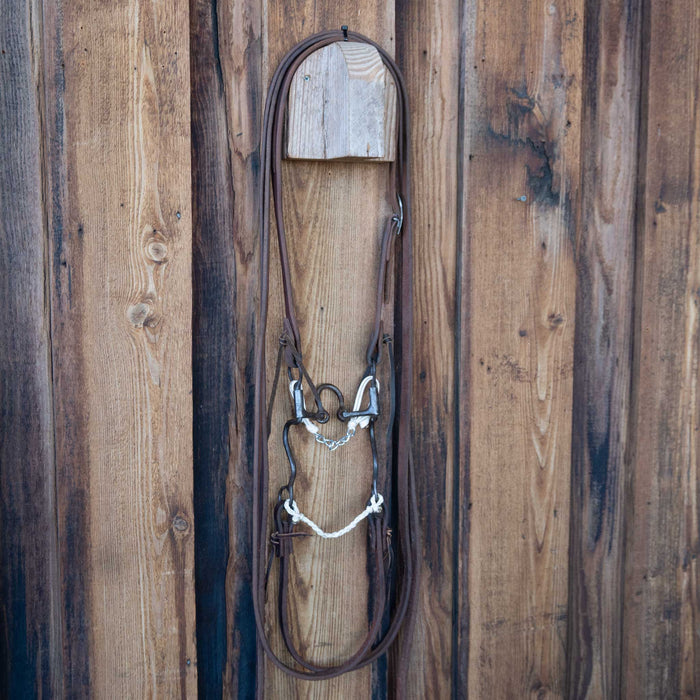 Loose Port Bridle Rig w/Split Ear Headstall