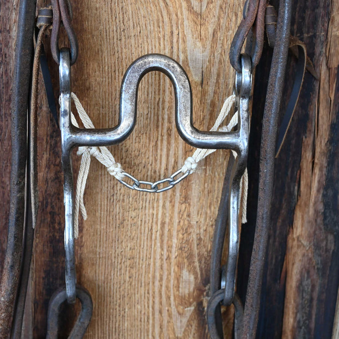 Collier 3" Port Bridle Rig w/Split Ear Headstall