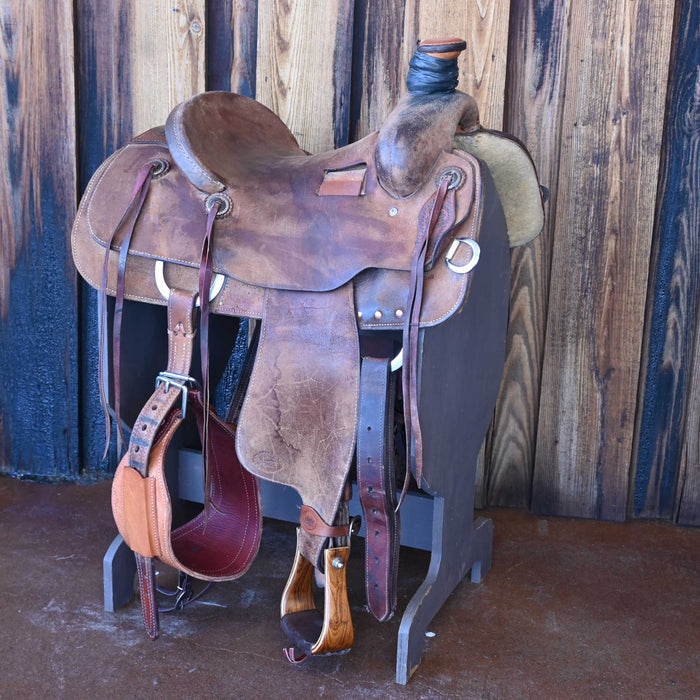 14.5" USED COATS RANCH SADDLE