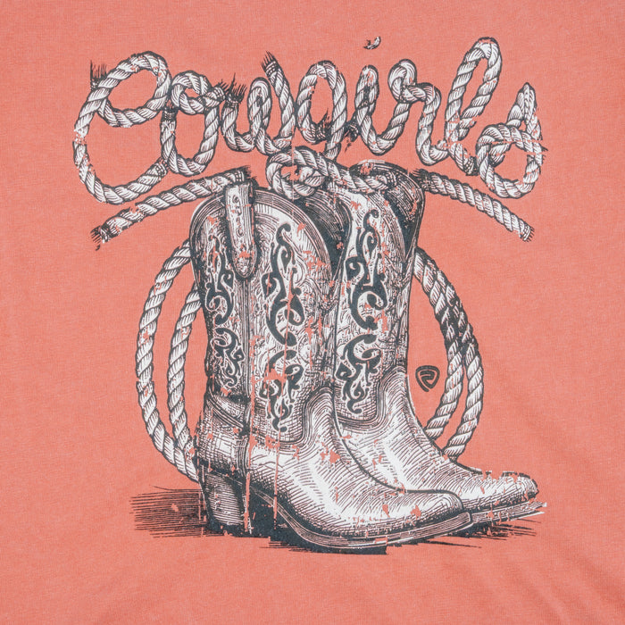 Rock & Roll Denim Girl's Rose Graphic Tee KIDS - Girls - Clothing - T-Shirts Panhandle