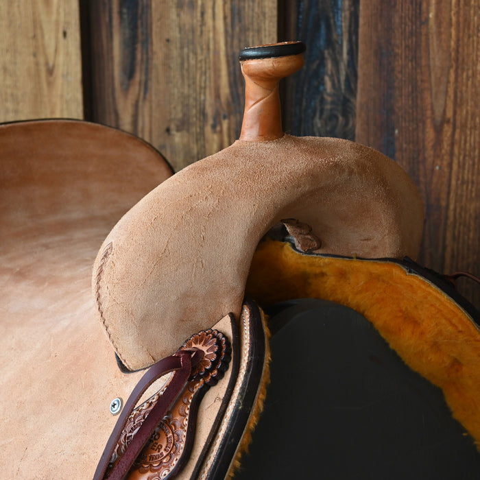 16" TESKEY'S PRO CUTTER RANCH CUTTER SADDLE Saddles - New Teskey's Saddlery