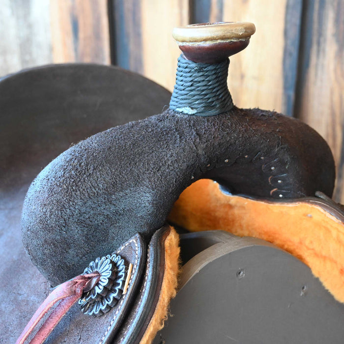 14" TESKEY'S TEAM ROPING SADDLE