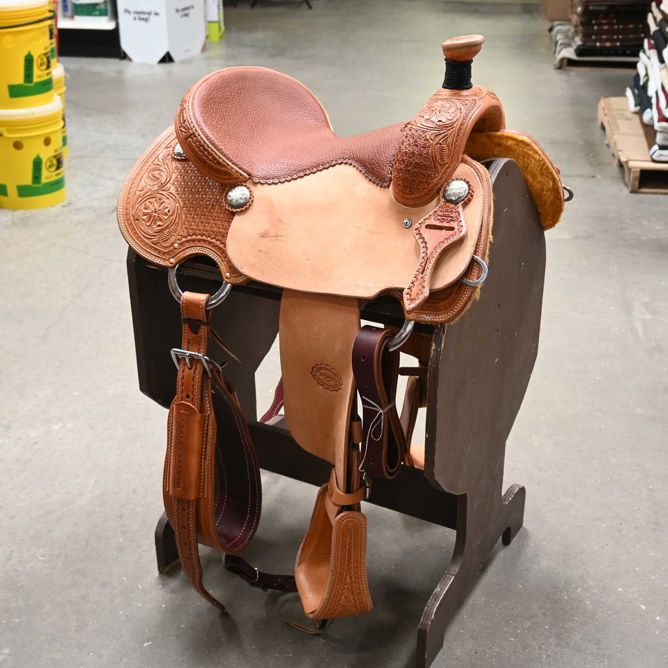 15" TESKEY'S ALL AROUND SADDLE Saddles - New Teskey's Saddlery
