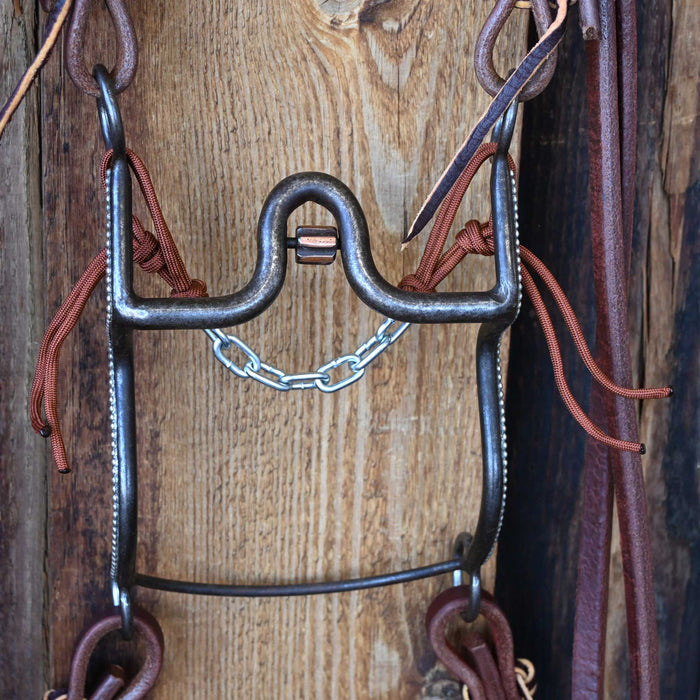 Daryl Davis Solid Port Bridle Rig w/Single Ear Headstall