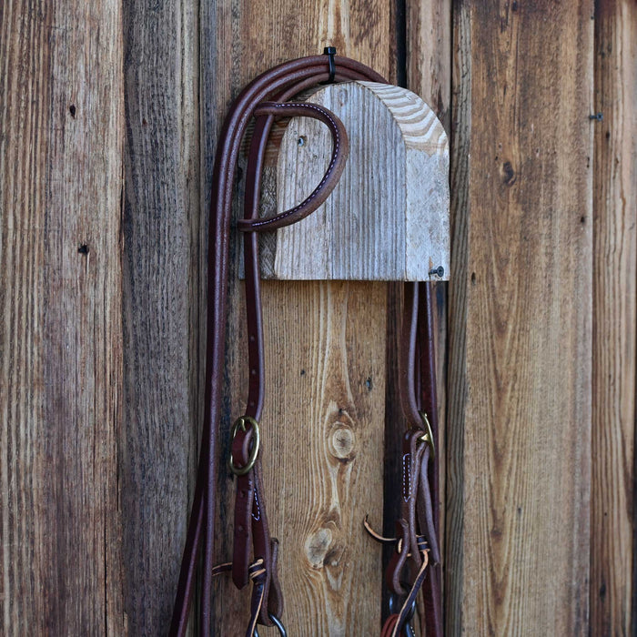 Daryl Davis Solid Port Bridle Rig w/Single Ear Headstall