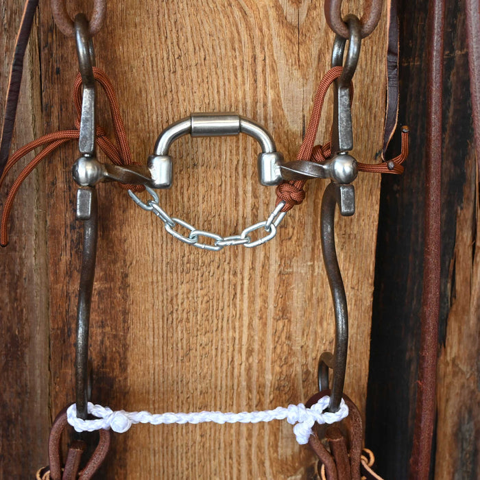 Kerry Kelley 10 Slow Twist Milkman Hinge Bridle Rig w/Single Ear Headstall