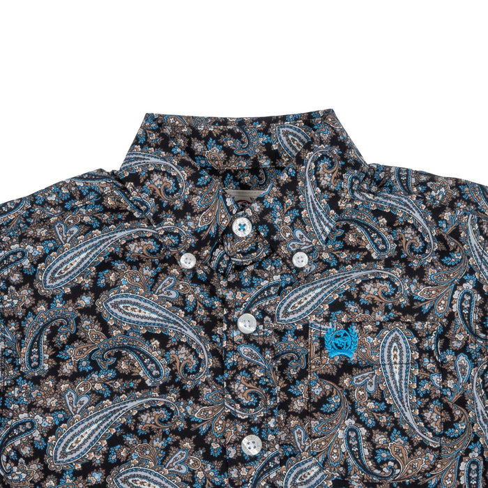 Cinch Boy's Paisley Button Down Shirt KIDS - Boys - Clothing - Shirts - Long Sleeve Shirts Cinch