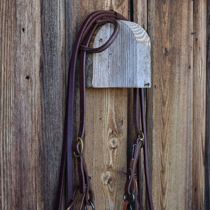 Kerry Kelley 10 Slow Twist Milkman Hinge Bridle Rig w/Single Ear Headstall