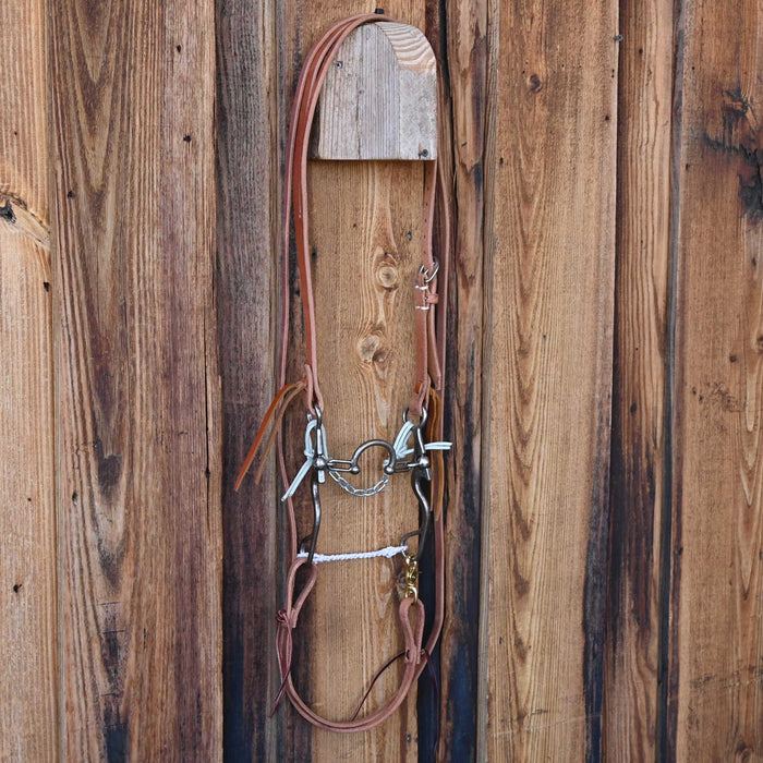 Kerry Kelley 02S Ported Chain Bridle Rig w/All New Leather