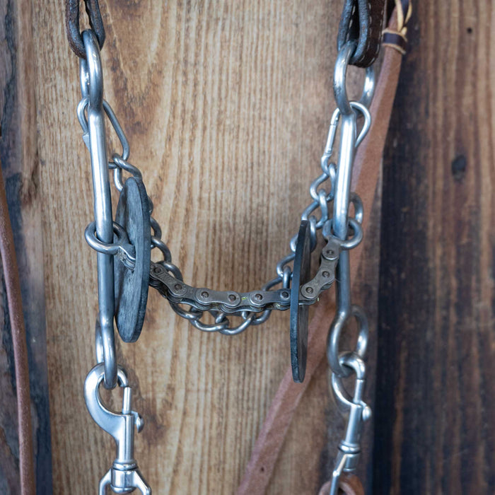 L&S Mule Bridle Rig w/Browband Headstall