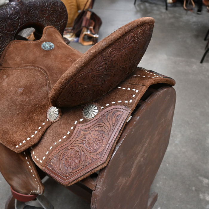 14" USED SEVEN BARREL SADDLE Saddles - Used Seven Saddle