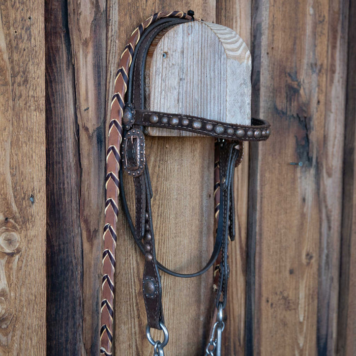 L&S Mule Bridle Rig w/Browband Headstall