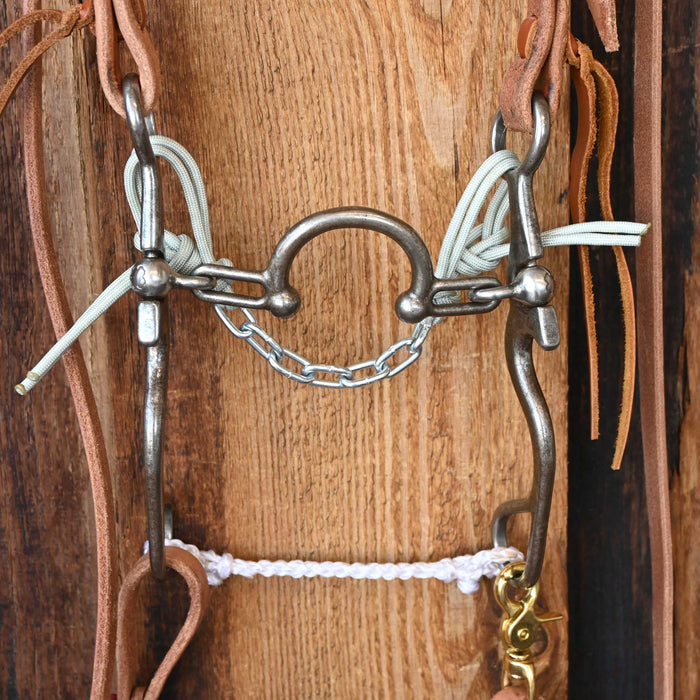 Kerry Kelley 02S Ported Chain Bridle Rig w/All New Leather