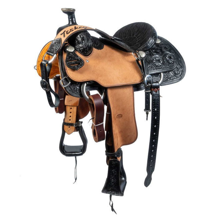 14.5" TESKEY'S TEAM ROPING SADDLE
