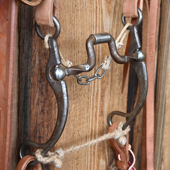 Kerry Kelley 65 Slow Twist Hinge Port Bridle Rig w/All New Leather
