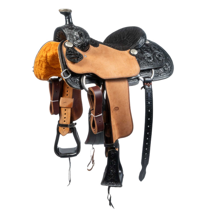14.5" TESKEY'S TEAM ROPING SADDLE