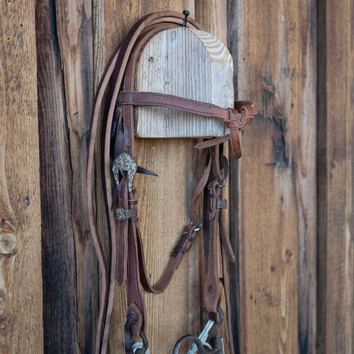 Solid Port Bridle Rig w/Browband Headstall