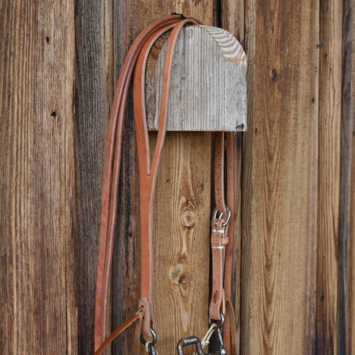 Kerry Kelley 65 Slow Twist Hinge Port Bridle Rig w/All New Leather