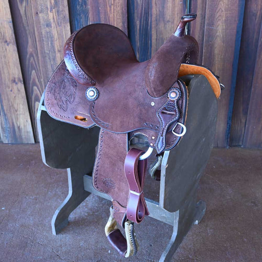 13.5" TESKEY'S BARREL SADDLE Saddles - New Teskey's Saddlery