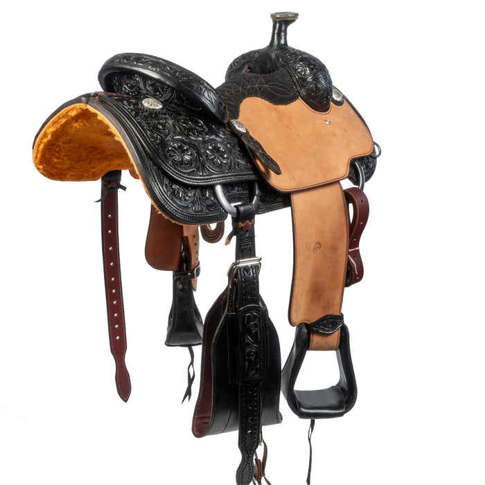 14.5" TESKEY'S TEAM ROPING SADDLE