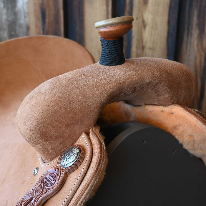 14" TESKEY'S TEAM ROPING SADDLE