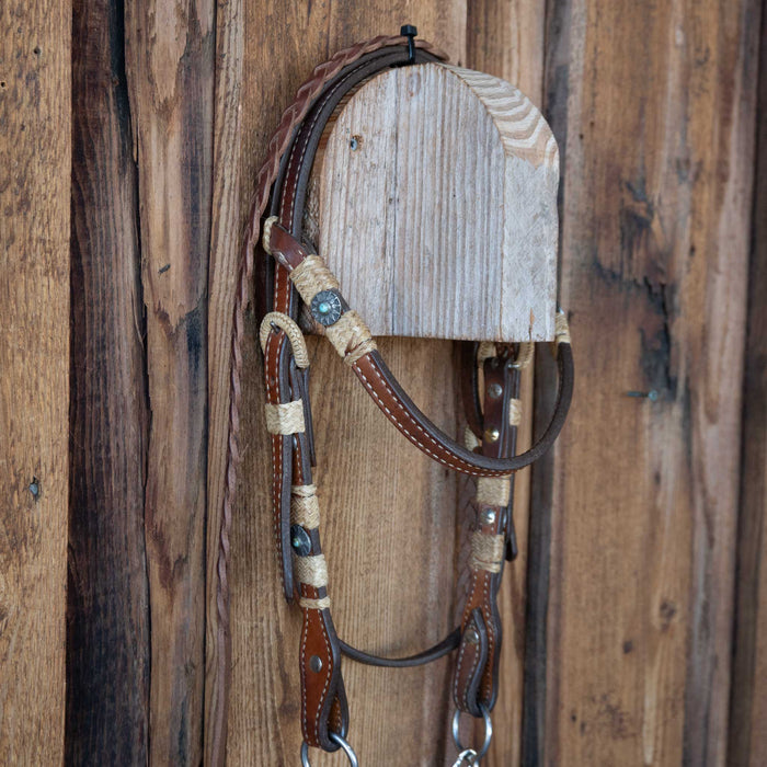 Professional's Choice 3pc Chain Bridle Rig w/Browband Headstall