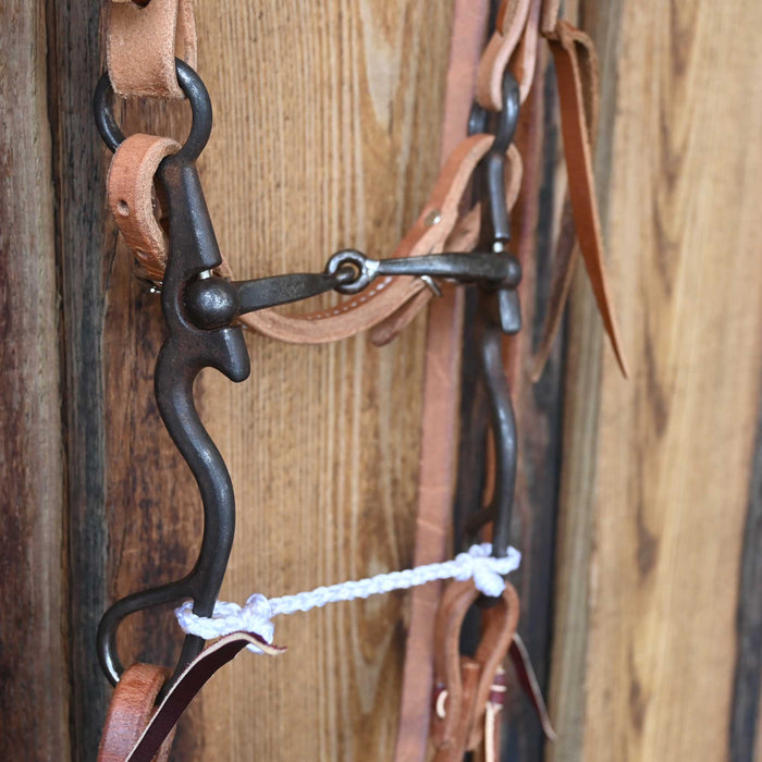 Kerry Kelley 02S Square Snaffle Bridle Rig w/All New Leather