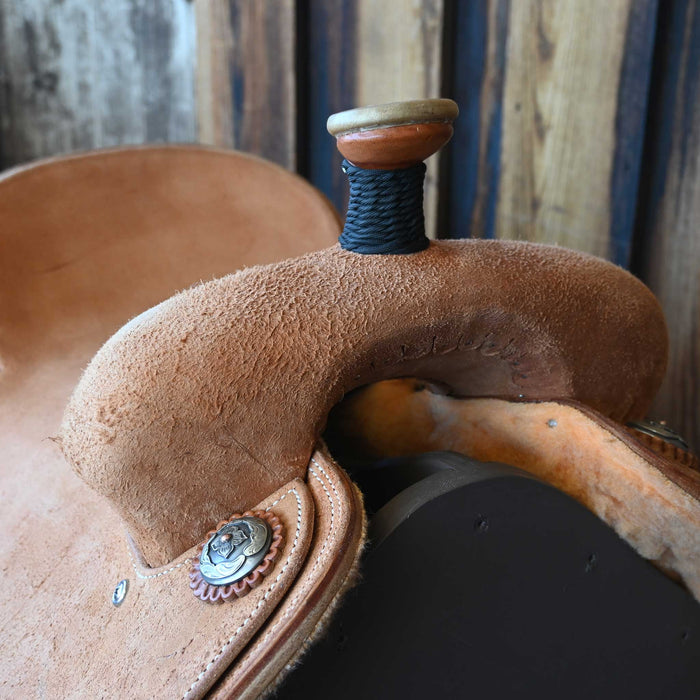 15" TESKEY'S TEAM ROPING SADDLE