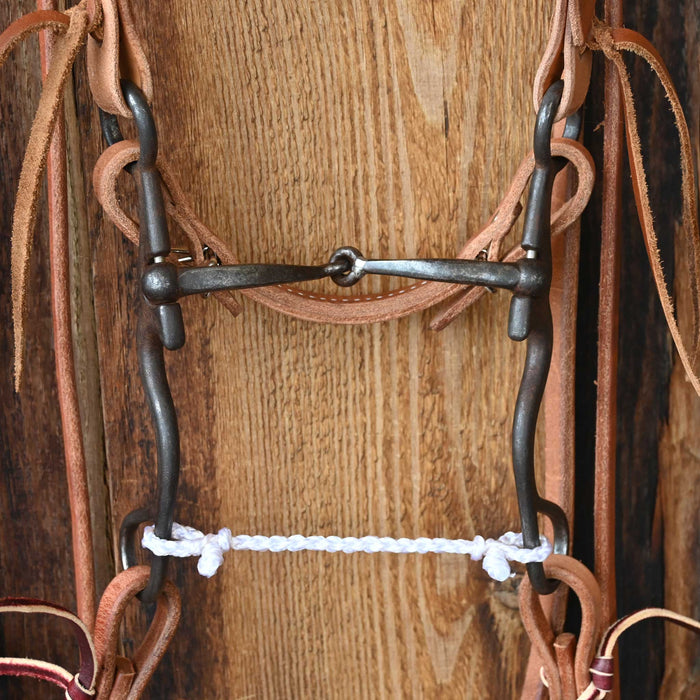 Kerry Kelley 02S Square Snaffle Bridle Rig w/All New Leather