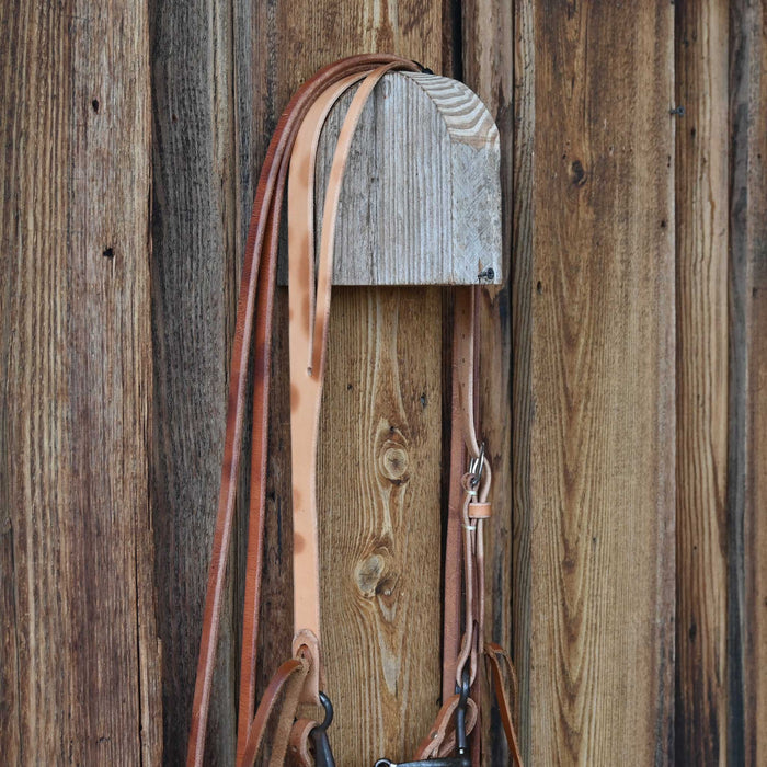 Kerry Kelley 02S Square Snaffle Bridle Rig w/All New Leather