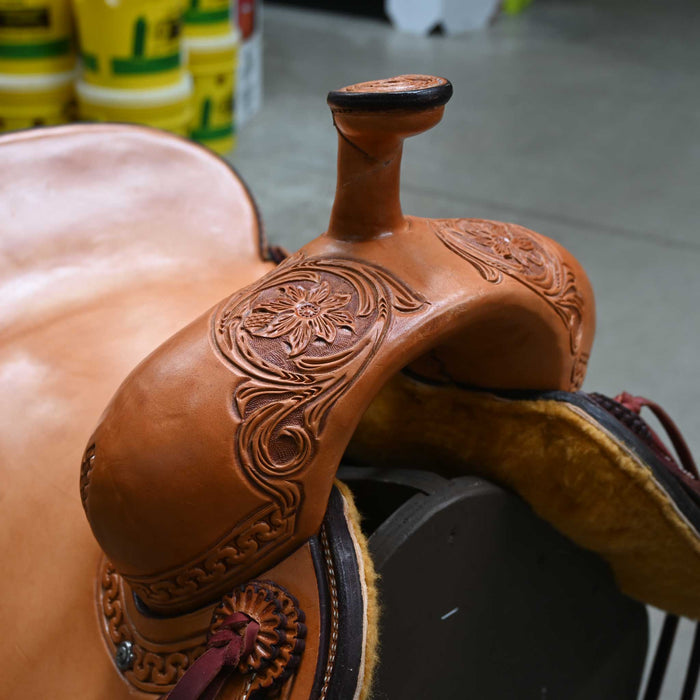 16" TESKEY'S PRO CUTTER RANCH CUTTER SADDLE