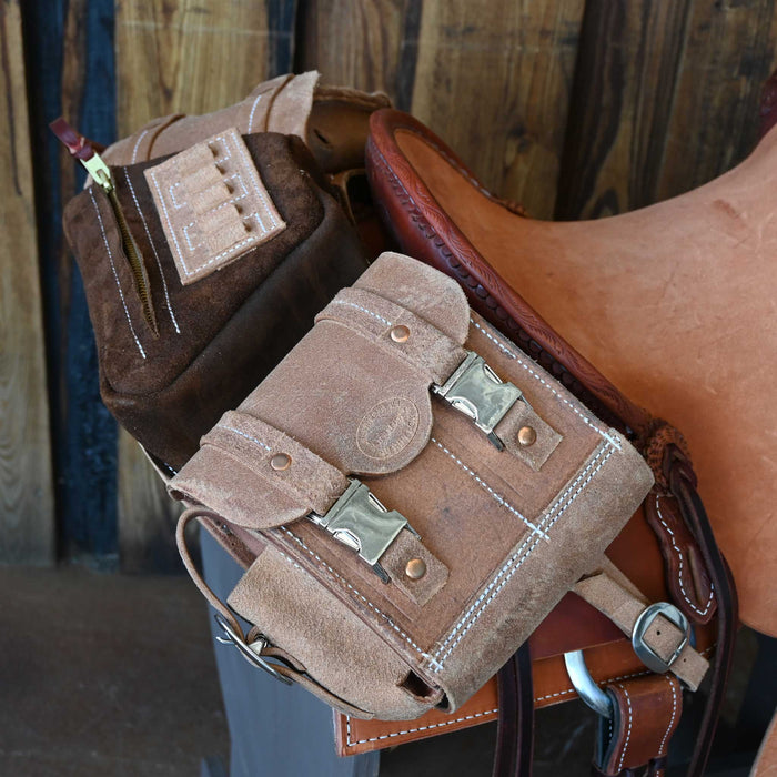 Handmade Justin Cargill Medicine Bags w/Quick Snaps