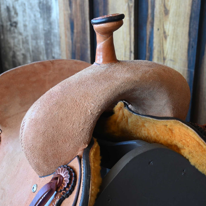 13" TESKEY'S PRO CUTTER RANCH CUTTER SADDLE