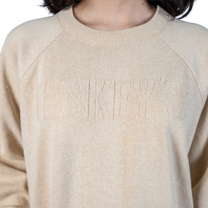 Teskey's Embossed Pullover Sweater - Camel TESKEY'S GEAR - Sweatshirts & Hoodies Teskey's