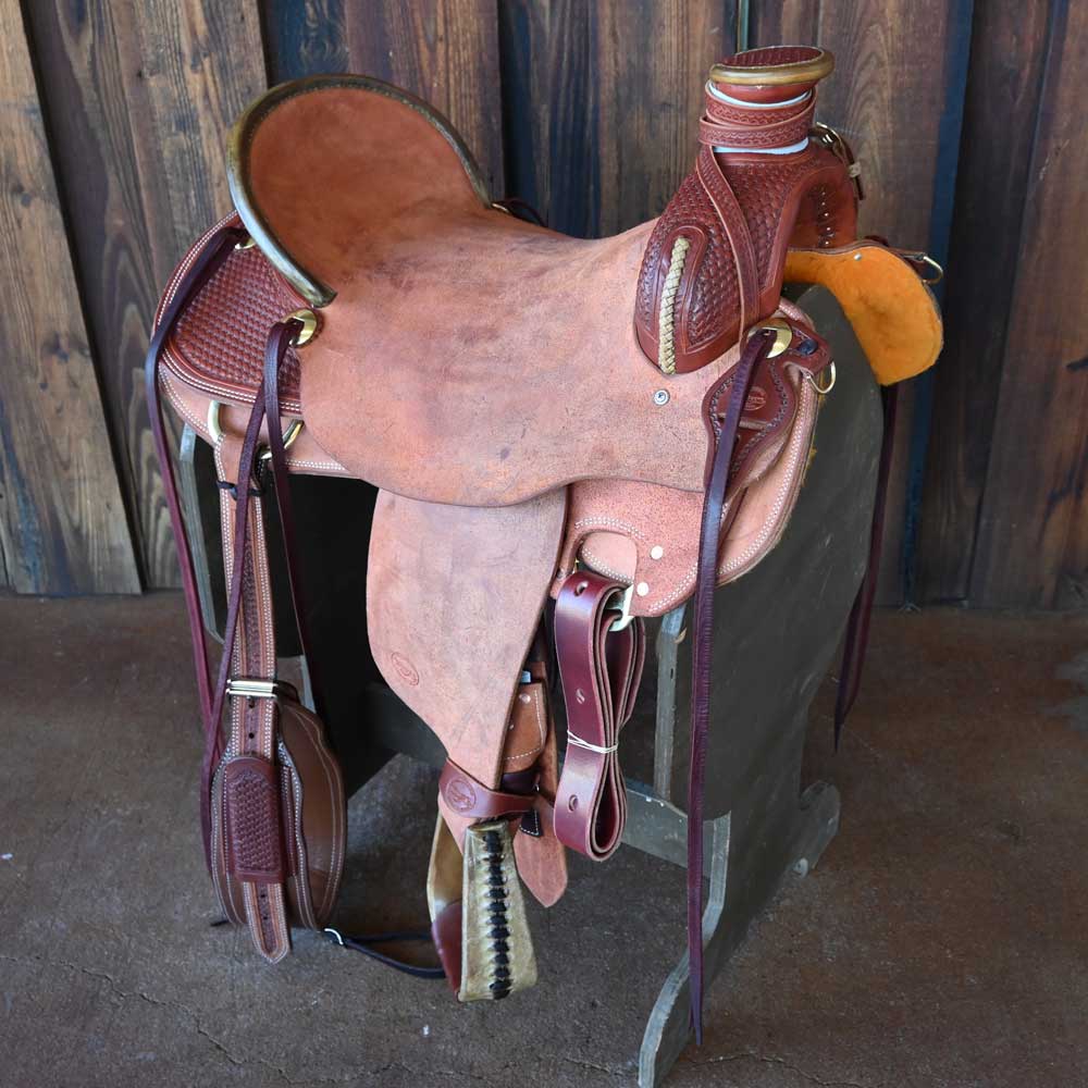 18" TESKEY'S POST HORN SADDLE Saddles TESKEY'S SADDLERY LLC