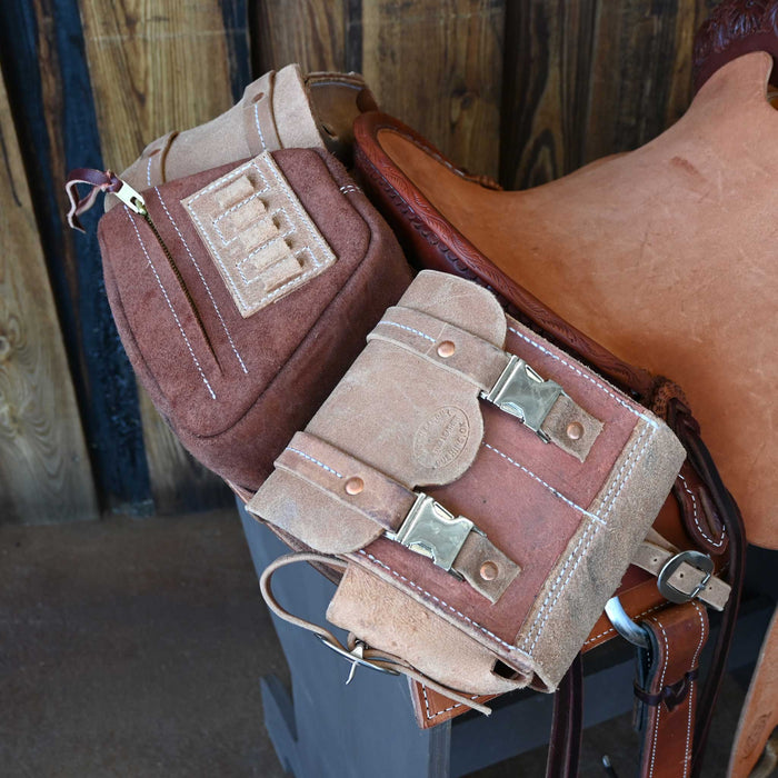 Handmade Justin Cargill Medicine Bags w/Quick Snaps