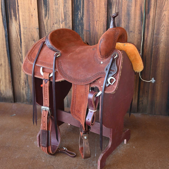 16.5" JEFF SMITH BUSTER WELCH CUTTING SADDLE