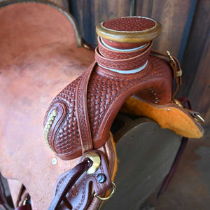 18" TESKEY'S POST HORN SADDLE Saddles TESKEY'S SADDLERY LLC